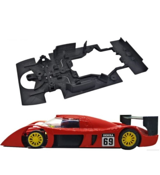 Chasis Toyota GT One AW106 slot-maxi - Precisión y Slot.it robusto