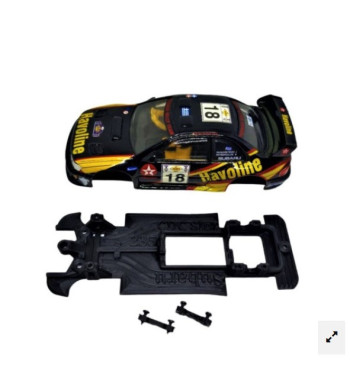 Chasis Subaru WRC Team Slot MBIL235 slot-maxi - Robustez y polivalencia monoblock