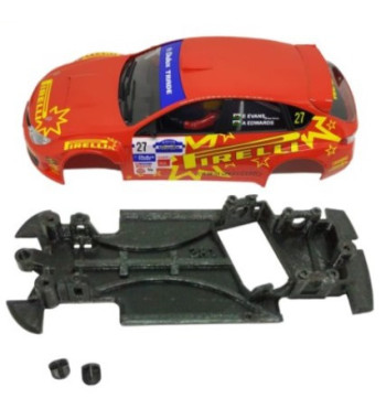Chasis Subaru STI MBAW281 slot-maxi - Angularidad y control para rally