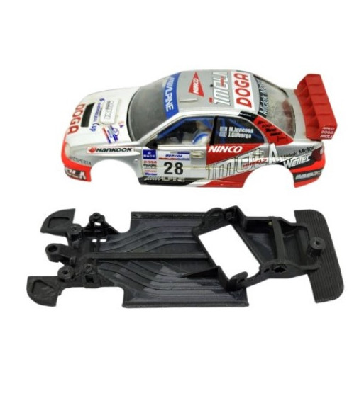Chasis Subaru Imola MBAWSP366 slot-maxi - Angularidad y control de precisión