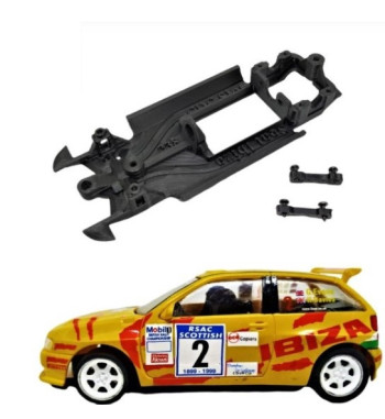 Chasis Seat Ibiza Kit Car MBIL238 slot-maxi - Monoblock para rally Scalextric
