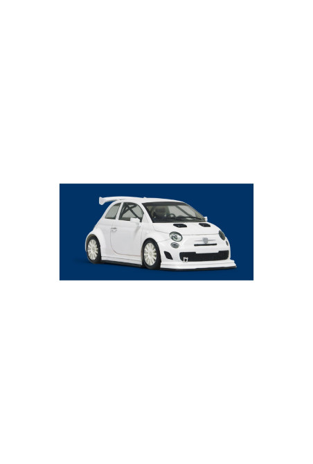 FIAT ABARTH 500 ASETTO CORSE KIT BLANCO NSR | Slot Maxi | Slot personalizable