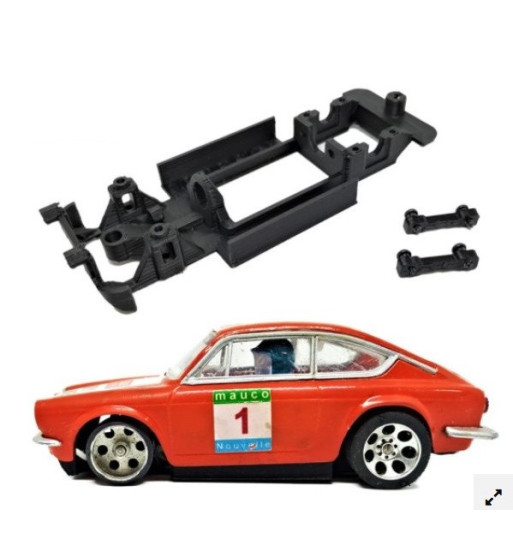 Chasis Seat 850 Coupe MBIL158 slot-maxi - Monoblock y control clásico para Scalextric