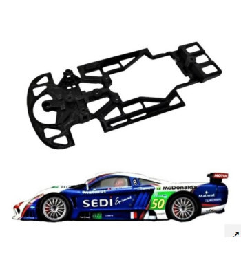 Chasis Saleen S7-R AWS287 slot-maxi - Skeleton y velocidad para Slot.it
