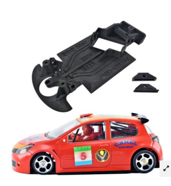 Chasis Clio S2000 NSR 220131176 slot-maxi - Angularidad y precisión para rally