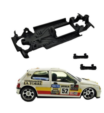 Chasis Renault Clio 16v Ninco MBIL112 slot-maxi - Linealidad y control profesional