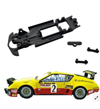 Chasis Renault Alpine A310 MBIL12 slot-maxi - Monoblock y precisión para Team Slot