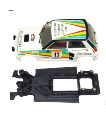 Chasis Renault 5 Turbo Spirit MBIL5 slot-maxi - Monoblock y ajuste para clásicos Spirit