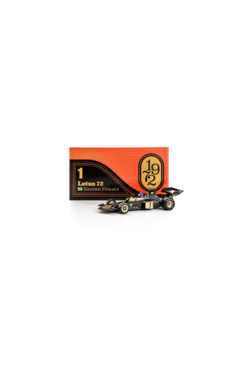 Lotus 72 n1 Fitipaldi campeón 1972 Policar | Slot Maxi | Slot F1 clásico campeón