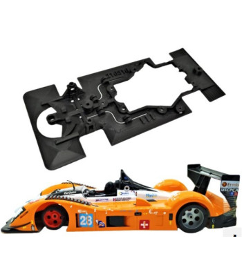 Chasis Radical SR9 AW111 slot-maxi - Slot.it y control extremo en pista