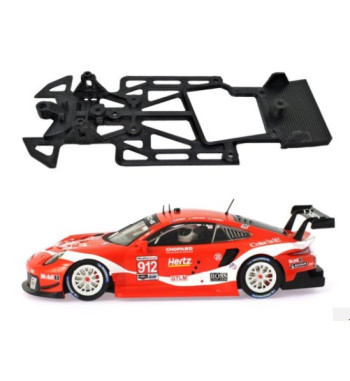 Chasis Porsche 991.2 RSR RT4319 slot-maxi - Skeleton RT4 y precisión para Scaleauto