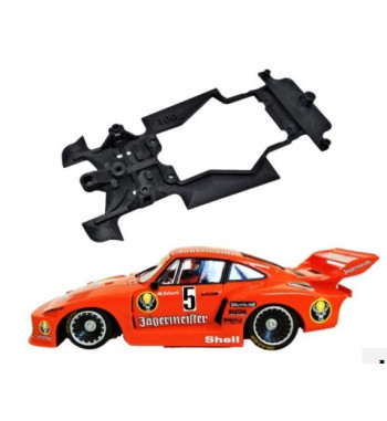 Chasis Porsche 935-77A AW100 slot-maxi - Sideways y Slot.it, control y potencia