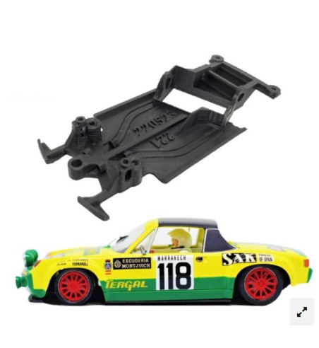 Chasis Porsche 914 SRC MBAW221 slot-maxi - Angularidad y resistencia profesional