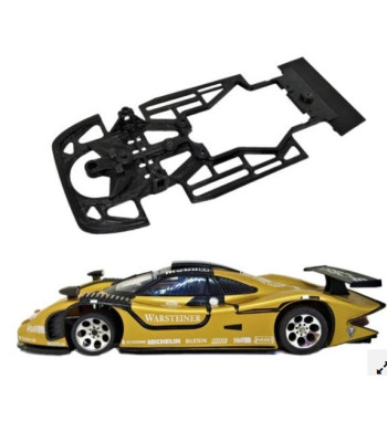 Chasis Porsche 911 GT1 AWS270 slot-maxi - Skeleton y Slot.it para velocidad top