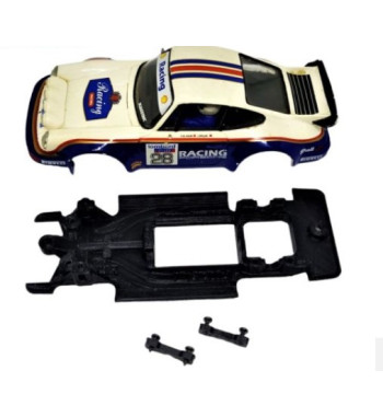Chasis Porsche 911 MBIL264 slot-maxi - Linealidad y ajuste para Scalextric