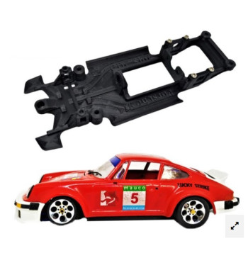 Chasis Porsche 911 MBIL43 slot-maxi - Linealidad profesional para Fly monoblock