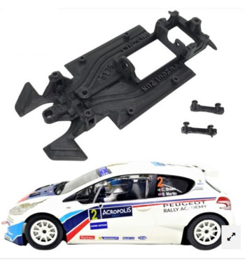 Chasis Peugeot 208 MBIL177 slot-maxi - Linealidad y control para Scaleauto