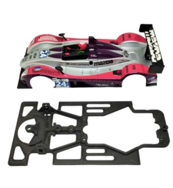 Chasis Pescarolo LMP1 AWS406 slot-maxi - Skeleton Slot.it, ligereza para LMP1
