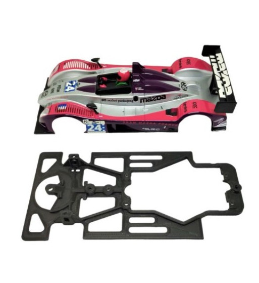 Chasis Pescarolo LMP1 AWS406 slot-maxi - Skeleton Slot.it, ligereza para LMP1