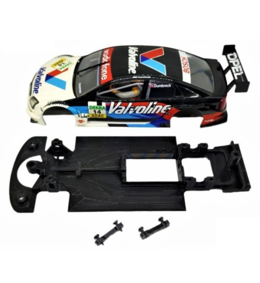 Chasis Opel Vectra GTS MBIL276 slot-maxi - Linealidad y resistencia Scalextric