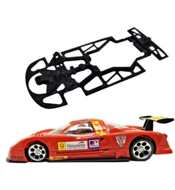 Chasis R390 GT1 AWS250 slot-maxi - Skeleton Reprotec/Slot.it para GT de fondo