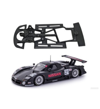 Chasis R390 GT1 RT4363 slot-maxi - Skeleton/Slot.it RT4 para fondo rápido