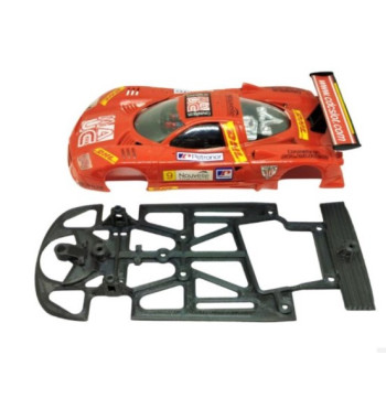 Chasis R390 GT1 RT4390 slot-maxi - Skeleton Reprotec RT4, ajuste para GT1 resistencia