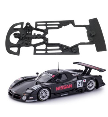 Chasis Nissan R390 GT1 AWS372 slot-maxi - Skeleton Slot.it, máximo rendimiento GT1