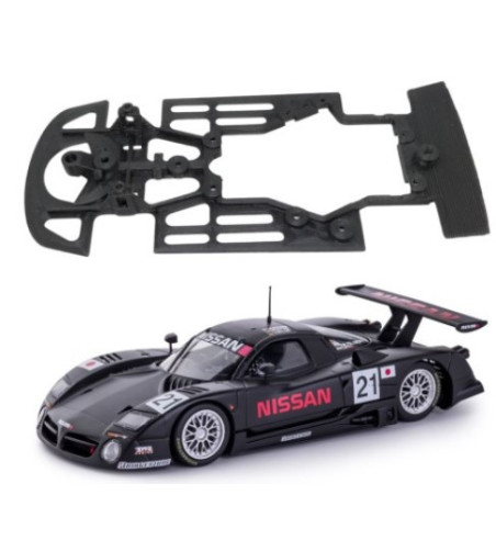 Chasis Nissan R390 GT1 AWS372 slot-maxi - Skeleton Slot.it, máximo rendimiento GT1