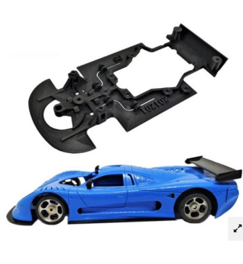 Chasis Mosler MT900R AW60 slot-maxi - NSR Slot.it, control y velocidad