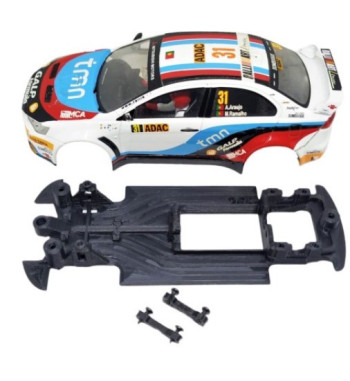 Chasis Mitsubishi Evo X MBIL268 slot-maxi - Avant Slot lineal, velocidad pro rally