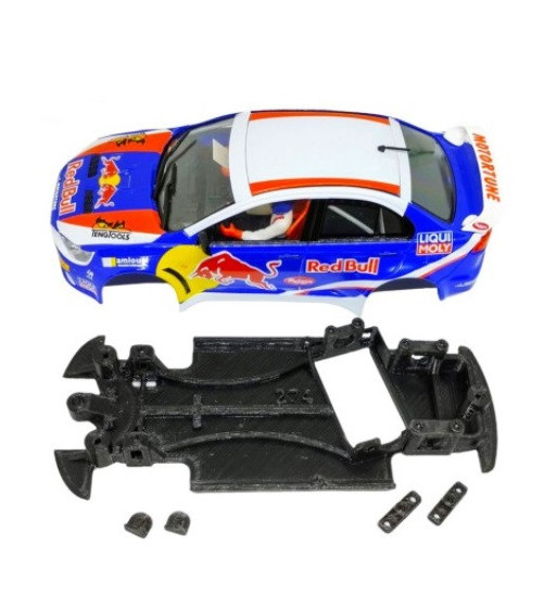 Chasis Mitsubishi Evo X MBAWR274 slot-maxi - Avant Slot angular, rally extremo