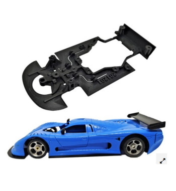 Chasis Mosler MT900R AW60 slot-maxi - NSR Slot.it, control y velocidad