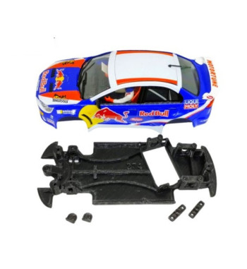 Chasis Mitsubishi Evo X MBAWR274 slot-maxi - Avant Slot angular, rally extremo