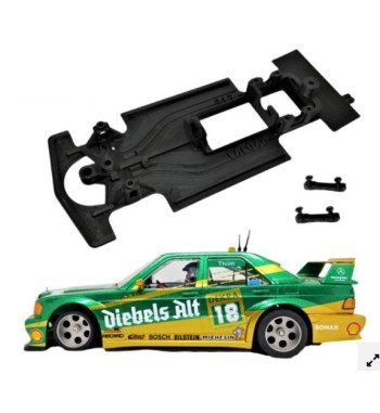 Chasis Mercedes 190E MBIL212 slot-maxi - AW Slot.it monoblock para clásicos touring