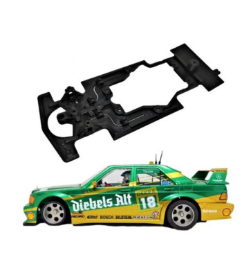 Chasis Mercedes 190E AWS190 slot-maxi - Slot.it para touring y rally alemán