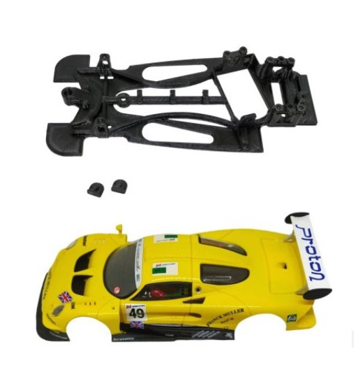 Chasis Lotus Elise GT1 MBAWR533 slot-maxi - Avant Slot monoblock para GT1 tuning