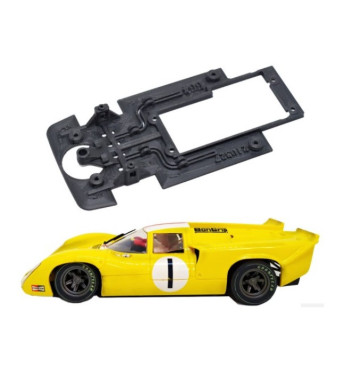 Chasis Lola T70 MK3B SW99 slot-maxi - Fly Slot.it para resistencia y tuning vintage