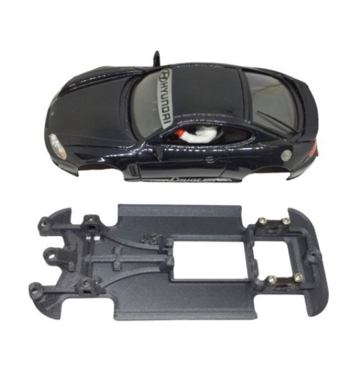 Chasis Hyundai Coupe MBIL431 slot-maxi - Cartrix monoblock para competición y tuning