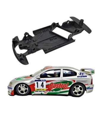 Chasis Hyundai Accent IL MBAW146 slot-maxi - Angular Cartrix para rally y drift
