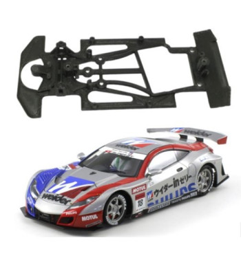 Chasis Honda HSV RT4399 slot-maxi - Skeleton Scaleauto para competición avanzada