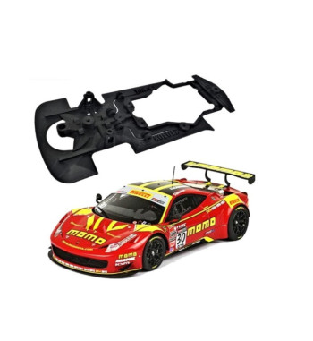 Chasis GT3 Italia AW108 slot-maxi - Black Arrow para competición y velocidad