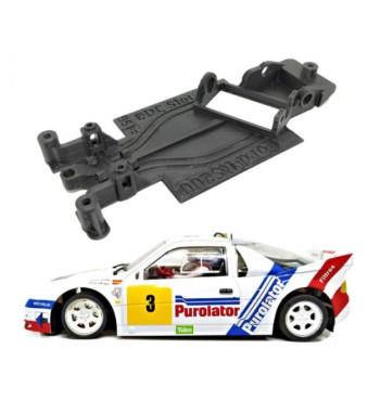 Chasis Ford RS200 MBAW156 slot-maxi - Angular MSC/Scaleauto para rally y drift