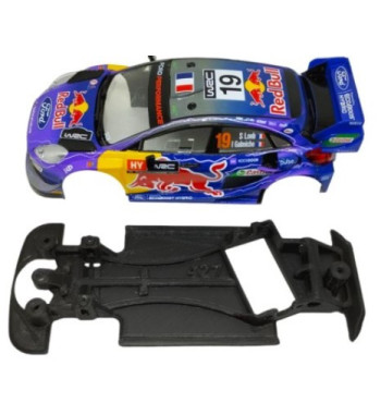 Chasis Ford Puma MBAW427 slot-maxi - Angular Scalextric WRC para competición y rally