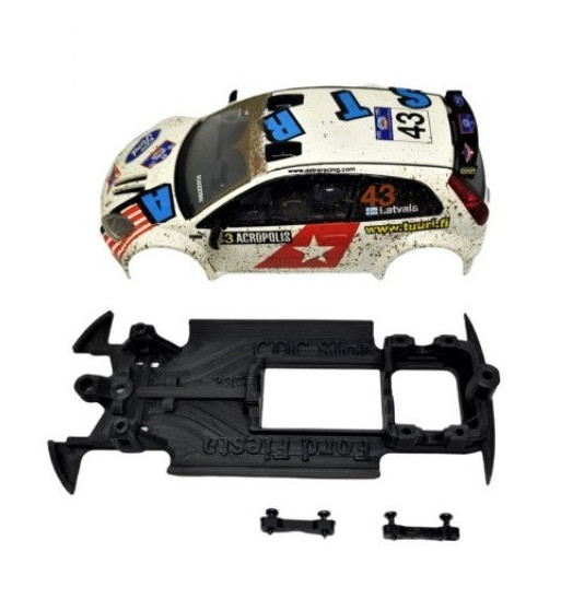 Chasis Ford Fiesta MBIL237 slot-maxi - Scalextric para rally y control