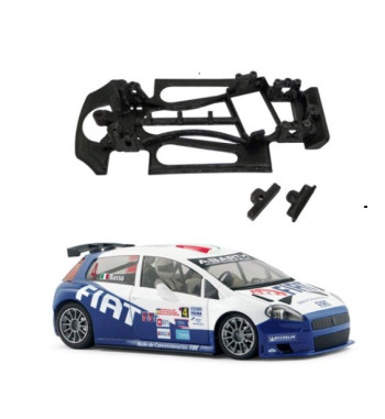 Chasis Fiat Punto S2000 MBAWR127 slot-maxi - NSR monoblock para rally y velocidad