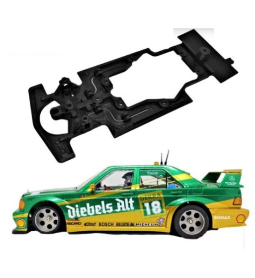 Chasis Mercedes 190E AWS190 slot-maxi - Slot.It cuna Slot.it para velocidad y control