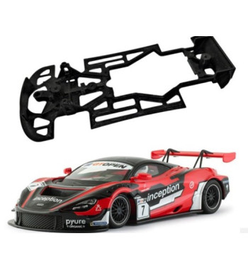Chasis McLaren 720S GT3 AWS308 slot-maxi - Skeleton NSR para competición y velocidad