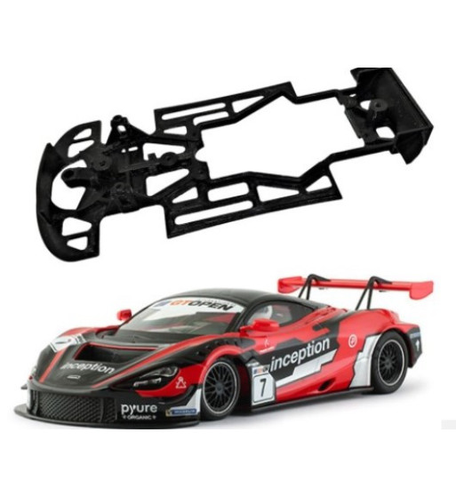 Chasis McLaren 720S GT3 AWS308 slot-maxi - Skeleton NSR para competición y velocidad