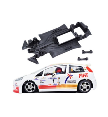 Chasis Fiat Punto S2000 MBIL123 slot-maxi - Fly monoblock para rally y velocidad